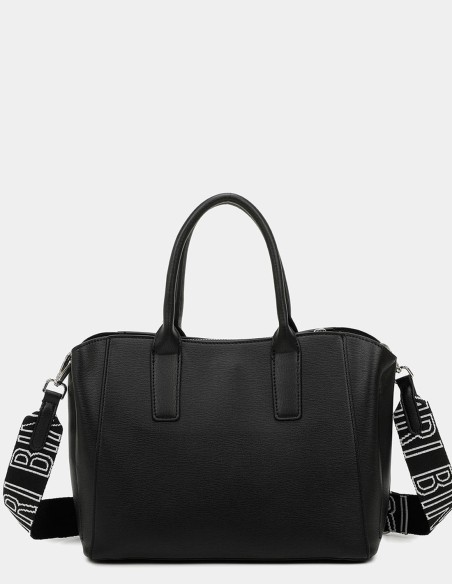 Bolso de mano negro Binnari - Elsa