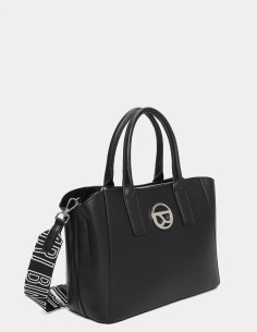 Bolso de mano negro Binnari - Elsa 2