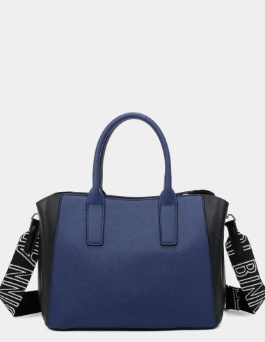 Bolso de mano azul Binnari - Elsa