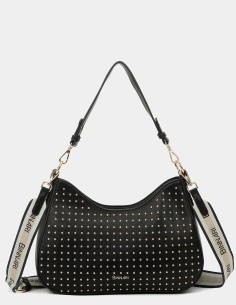 Bolsa preta de ombro Binnari - Vera.