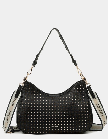 Bolso negro de hombro Binnari - Vera