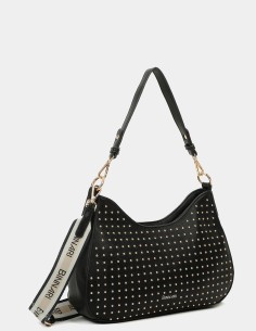 Bolso negro de hombro Binnari - Vera 2