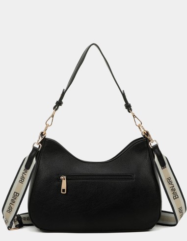 Bolso negro de hombro Binnari - Vera