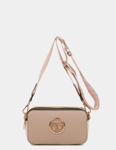 Bandolera pequeña rosa palo Binnari - Elsa 2