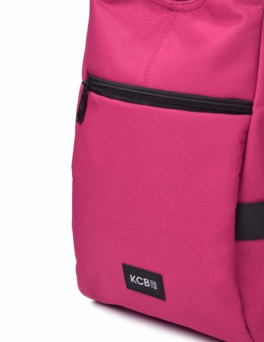 Mochila Antirrobo Rosa Chicle KCB - Underseat