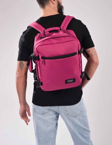 Mochila Rosa Chicle Equipaje de Mano KCB - Underseat
