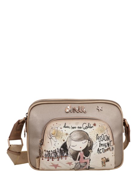 Bandolera Doble Compartimento Anekke - Hollywood