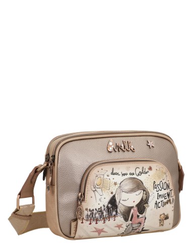 Bandolera Doble Compartimento Anekke - Hollywood