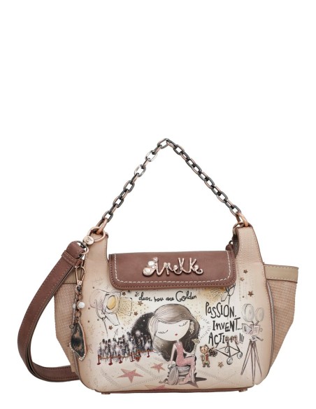 Bandolera Con Asa Metálica Anekke - Hollywood