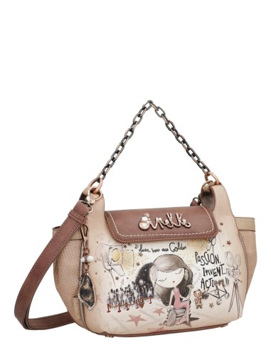 Bandolera Con Asa Metálica Anekke - Hollywood