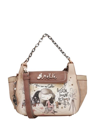 Bandolera Con Asa Metálica Anekke - Hollywood