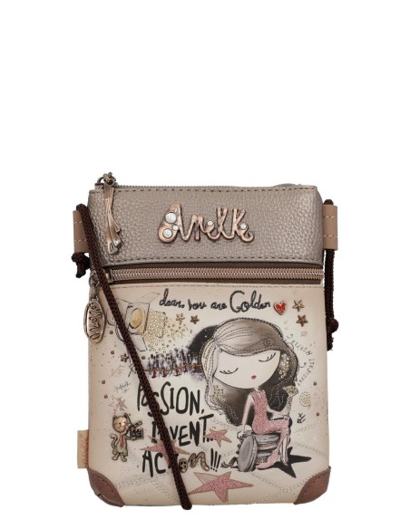 Mini Bandolera Plana Anekke - Hollywood