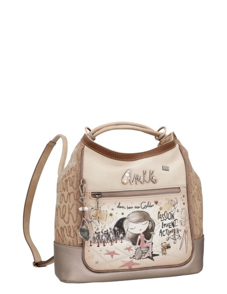 Bolsa Conversível em Mochila Anekke - Hollywood