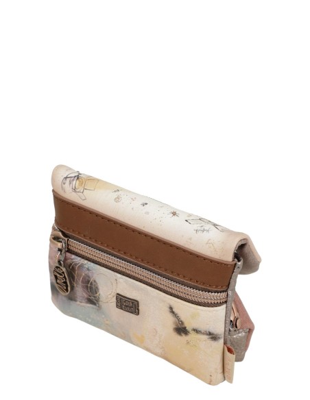 Porta-moedas com Flap Anekke - Hollywood