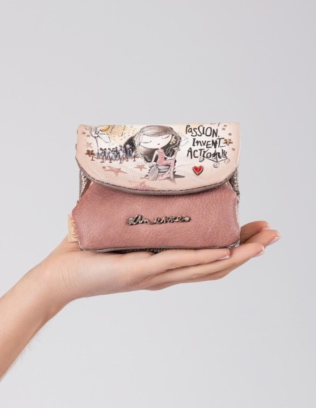 Monedero Con Solapa Anekke - Hollywood