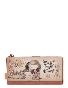 Cartera Gran Flexible RFID Anekke - Hollywood