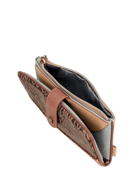Cartera Gran Flexible RFID Anekke - Hollywood