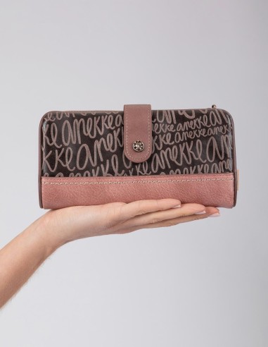 Cartera Gran Flexible RFID Anekke - Hollywood
