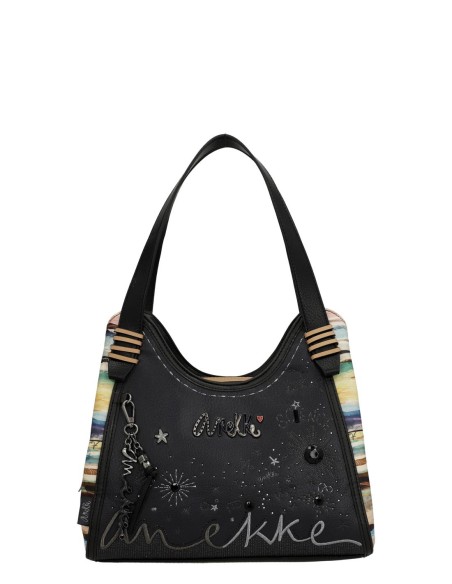 Bolso de Hombro Azul Marino Anekke- Studio