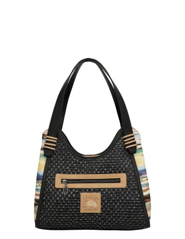 Bolso de Hombro Azul Marino Anekke- Studio