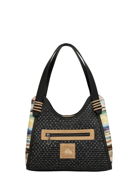 Bolso de Hombro Azul Marino Anekke- Studio