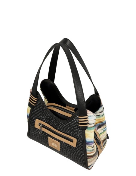 Bolso de Hombro Azul Marino Anekke- Studio