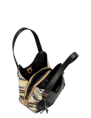 Bolso de Hombro Azul Marino Anekke- Studio