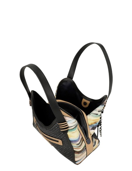 Bolso de Hombro Azul Marino Anekke- Studio