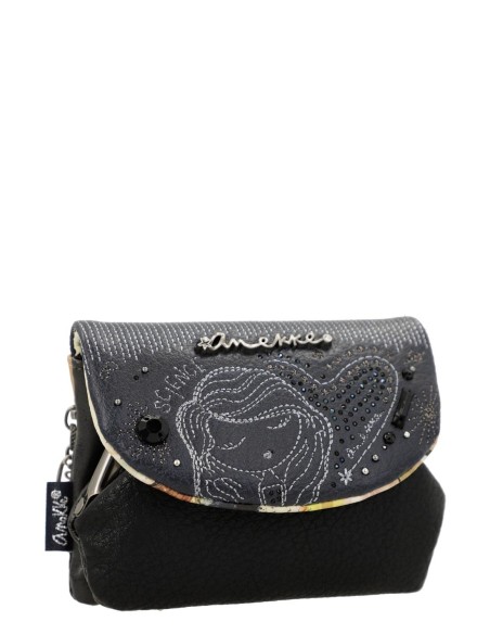 Moneder Amb Solapa Blava Marí Anekke - Studio