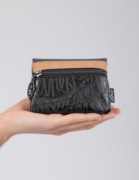 Moneder Amb Solapa Blava Marí Anekke - Studio