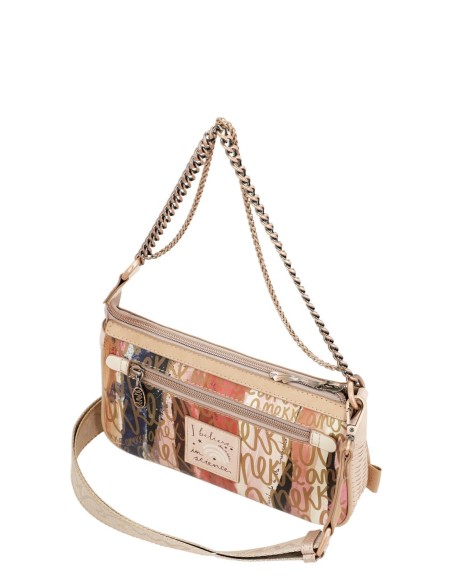 Bolso Con Asa Metálica Anekke - Nude Studio