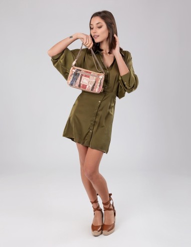 Bolso Con Asa Metálica Anekke - Nude Studio