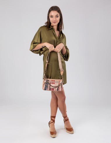 Bolso Con Asa Metálica Anekke - Nude Studio