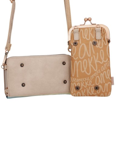 Bolso Billetero RFID Anekke - Nude Studio