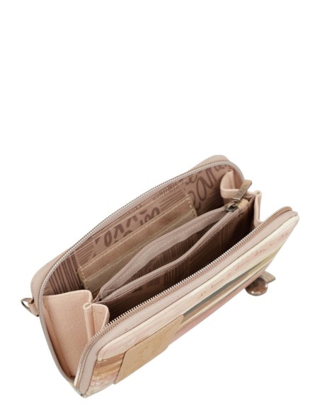 Bolso Billetero RFID Anekke - Nude Studio