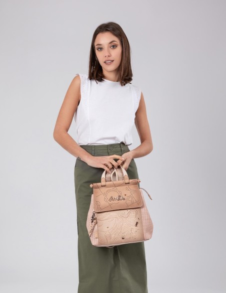 Mochila Con Solapa Anekke - Nude Studio