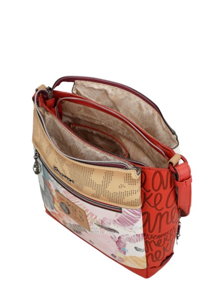 Bandolera 3 Compartimentos Anekke - Fashion