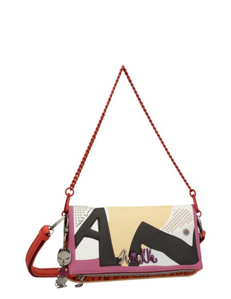 Bandolera Com Asa Metálica Anekke - Fashion