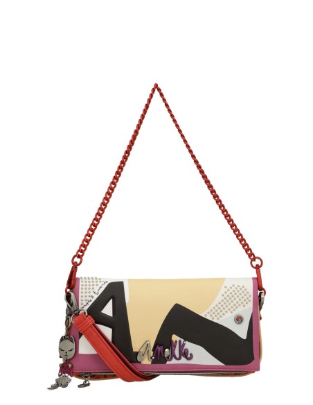 Bandolera Con Asa Metálica Anekke - Fashion