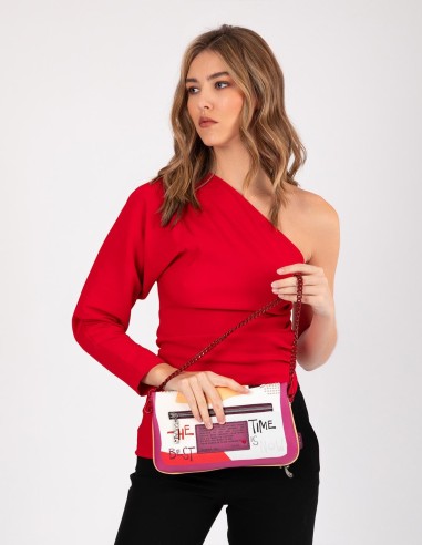 Bandolera Com Asa Metálica Anekke - Fashion