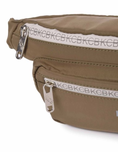 Riñonera Verde Khaki Vegana KCB - Combo