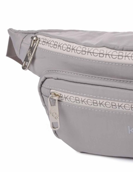 Bolsa de Cintura Cinzenta Vegana KCB - Combo