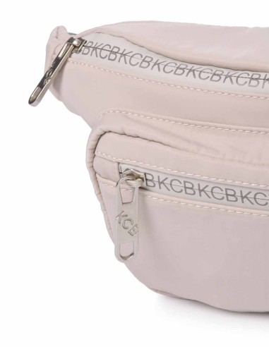 Riñonera Beige Vegana KCB - Combo