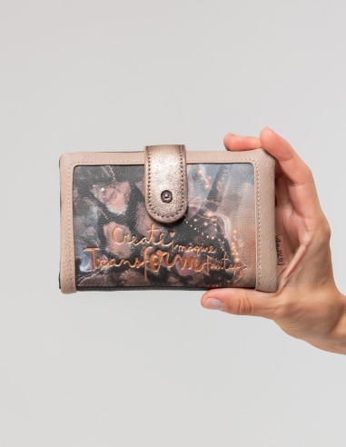 Cartera Mediana RFID Anekke Dreamverse