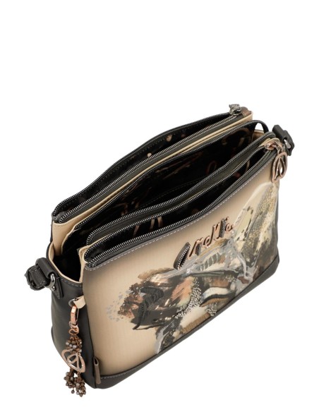 Bandolera Triple Compartiment Anekke Wings