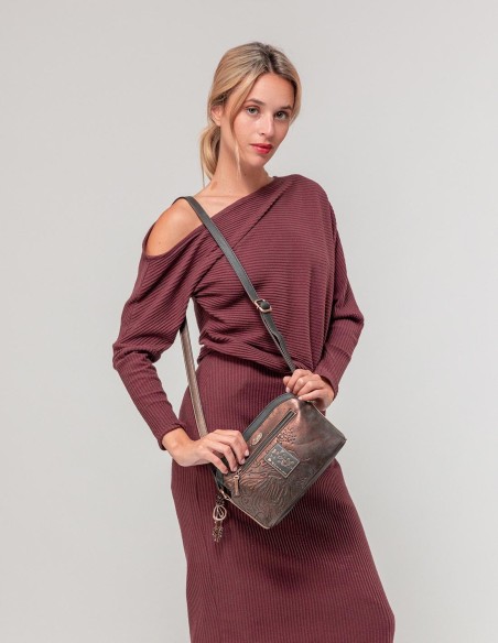 Tiracolo 3 Compartimentos Anekke Wings