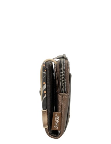 Cartera Pequeña RFID Flexible Anekke Wings