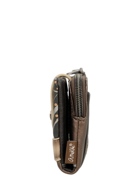 Cartera Pequeña RFID Flexible Anekke Wings