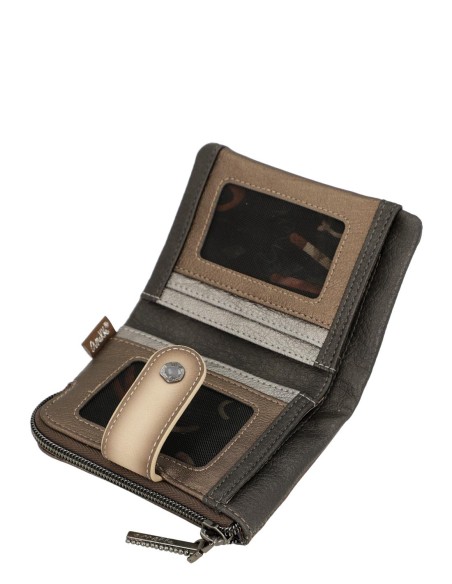 Cartera Pequeña RFID Flexible Anekke Wings