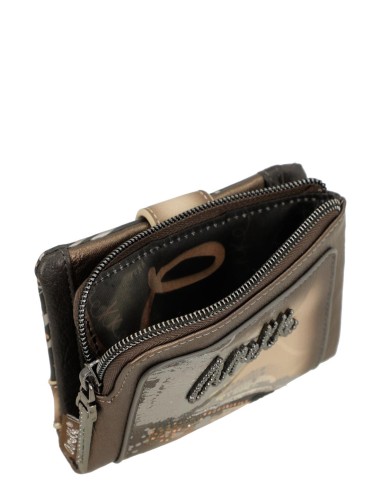 Cartera Petita RFID Flexible Anekke Wings